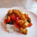 Tofu et légumes 