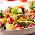 Salade minceur aux radis, tomates, mozzarella[...]