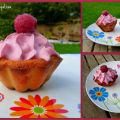 Cupcake clafoutis et chantilly au sirop