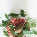 Tartare de bœuf aux saveurs d’Espagne