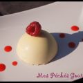 Dôme Duo de Chocolats et coulis de framboise