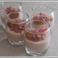 Verrine de mousse de jambon et pesto rosso,[...]