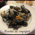 Moules au roquefort