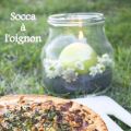 Socca à l'oignon