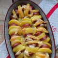 Gratin de pommes de terre et saucisses au[...]
