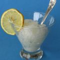 Sorbet au citron et lait de coco