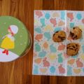 Cookies choco-orange-raisins secs