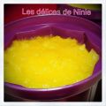 Compote pomme mangue et vanille