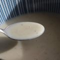 Crème anglaise aux oeufs entiers {zéro déchet}