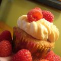 Cupcakes Mangue et Framboises
