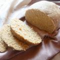 Miche de pain cru