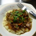 Ragoût de seitan aux champignons