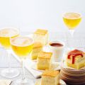 Magic cake au cidre et son coulis caramel