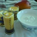 Smoothy à la mangue et au yogourt nature