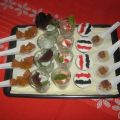 Verrines et bouchées apéro gourmandes