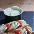 Tartines Chèvres Tomates et Concombre