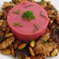 Betterave et pommes de terre en purée