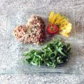 Tartare de tomates au thon, Recette Ptitchef