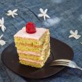 Gâteaux pistache & framboise au mascarpone