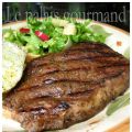 Steak mariné à l'italienne