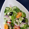 Salade grecque vinaigrette à l'érable
