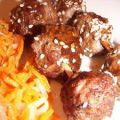 Boulettes de boeuf en yakitori, Recette Ptitchef