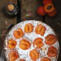 Gâteau aux noisettes et abricots