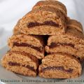 Biscuits au blé complet fourrés à la pâte de[...]