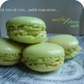 Macarons menthe et citron vert, Recette Ptitchef