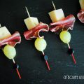 Gruyère, coppa & raisin... une petite brochette[...]