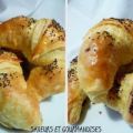 Croissants feuilletés farcis., Recette Ptitchef