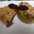 Poivron farci à l'aubergine et à la crème de[...]