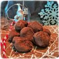 Truffes au chocolat et caramel