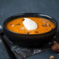 Velouté de potiron aux châtaignes et quenelle[...]