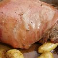 Cuissot de cochon de lait rôti