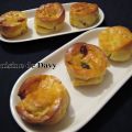 Mini clafoutis escargots et tomates confites