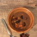 Soupe de lentilles au chorizo
