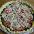 Tarte délicieuse tomate-épinards, Recette[...]