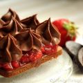Tarte à la fraise et chocolat au Floc de[...]