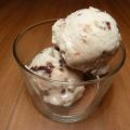 Vanilla and chocolate brownie ice cream