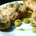 Tajine de poulet et boulettes surprise.