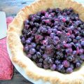 Tarte aux bleuets frais