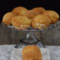 CHOUX CRAQUELINS À LA GANACHE MONTÉE AU DULCEY