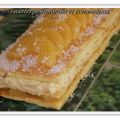 Mille feuille ananas coco.