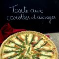 Tarte aux carottes et asperges