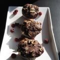 Muffins truffés au chocolat, aux amandes et aux[...]