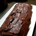 Bûche choco framboise