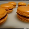 Macarons Nutella Coeur Mandarine