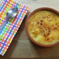 { Dessert } Crème façon catalane.