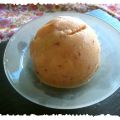 Glace fabuleuse aux brugnons et amandes